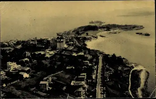 Ak Santander Kantabrien Spanien, Estacion Veraniega, Luftbild