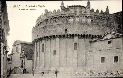 Ak Avila Kastillen und Leon, Kathedrale