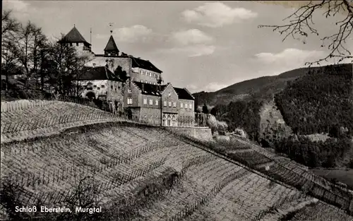 Ak Gernsbach im Murgtal Schwarzwald, Schloss Eberstein