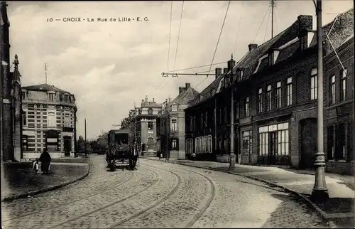 Ak Croix Nord, Rue de Lille