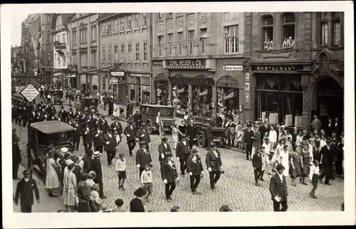 Ak Wien 1 Innere Stadt, Straßenpartie, Schützenfest
