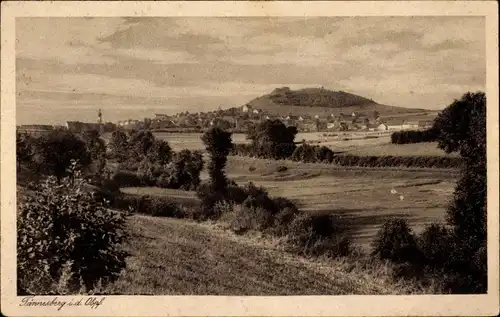 Ak Tännesberg in der Oberpfalz, Panorama