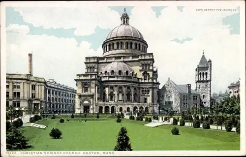 Ak Boston Massachusetts USA, Christian Science Church