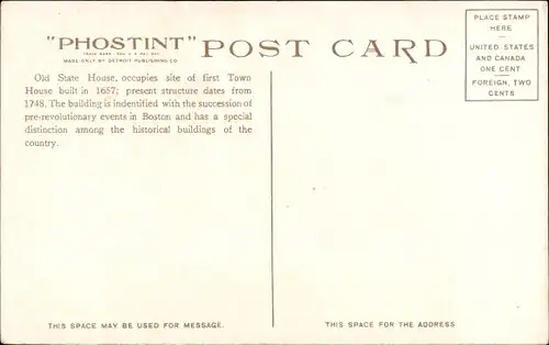 Ak Boston Massachusetts USA, Old State House