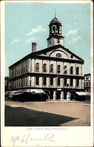 Ak Boston Massachusetts USA, Faneuil Hall