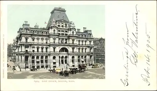Ak Boston Massachusetts USA, Postamt