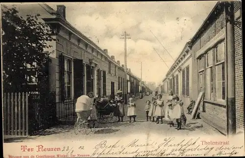 Ak Ter Neuzen Terneuzen Zeeland, Tholenstraat