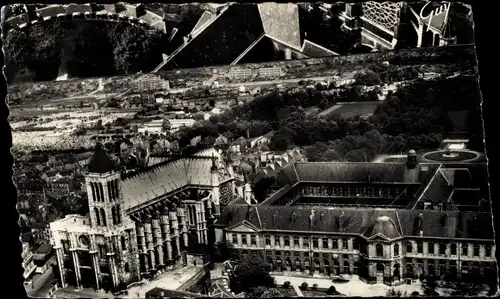 Ak Saint Denis Seine Saint Denis, Basilika, Fliegeraufnahme, Fehldruck