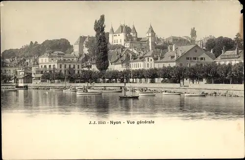 Ak Nyon, Kanton Waadt, Gesamtansicht