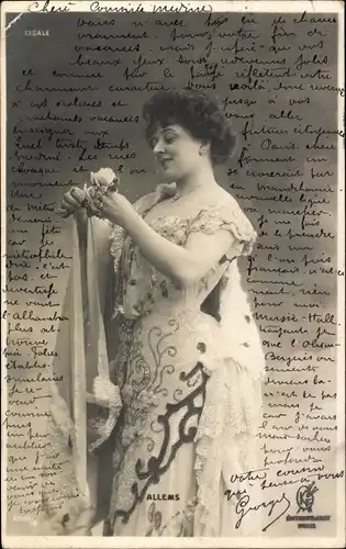 Ak Schauspieler Allems, Portrait