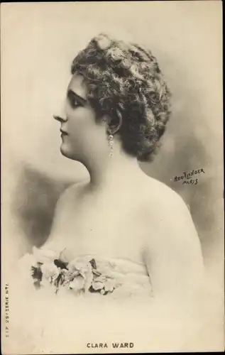 Ak Schauspielerin Clara Ward, Portrait, Reutlinger