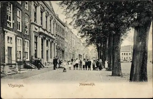 Ak Vlissingen Zeeland Niederlande, Nieuwendijk