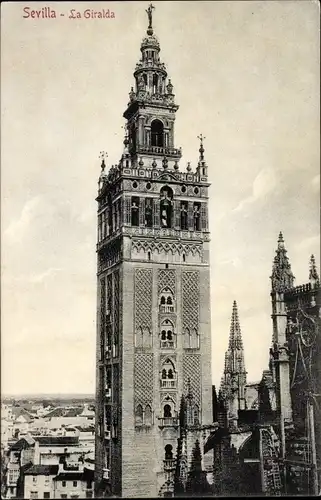 Ak Sevilla Andalusien, La Giralda