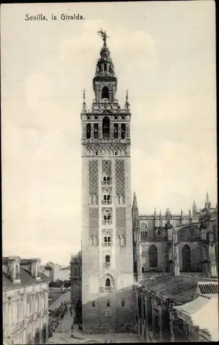 Ak Sevilla Andalusien, La Giralda