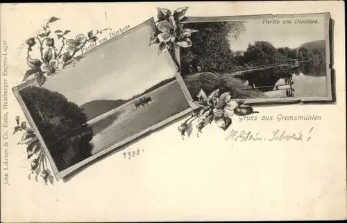 Ak Gremsmühlen Malente in Ostholstein, Diecksee, Dieksee
