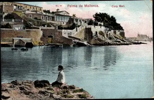 Ak Palma de Mallorca Balearische Inseln, Corp Mari