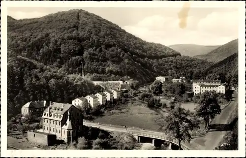 Ak Alf an der Mosel, Panorama, Fabrik