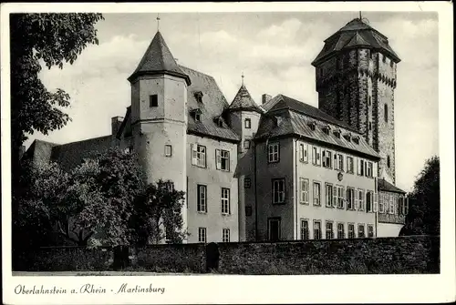 Ak Oberlahnstein Lahnstein am Rhein, Martinsburg