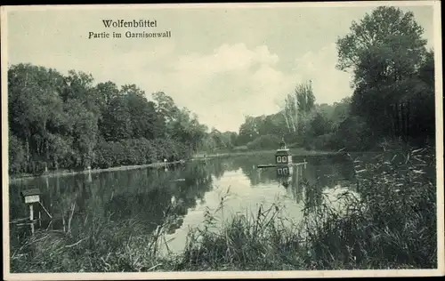 Ak Wolfenbüttel in Niedersachsen, Garnisonwall