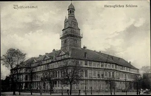Ak Wolfenbüttel in Niedersachsen, Herzogliches Schloss