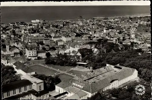 Ak Nordseebad Norderney Ostfriesland, Luftbild