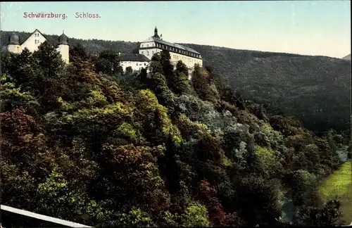 Ak Schwarzburg in Thüringen, Schloss