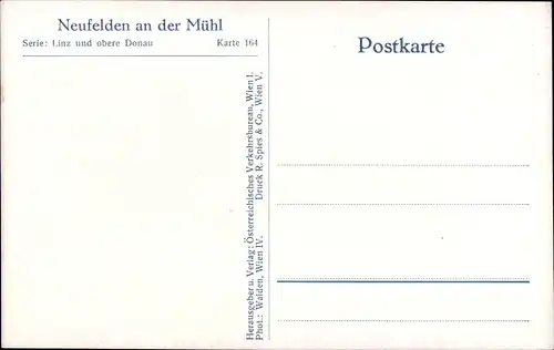 Ak Neufelden im Mühlviertel Oberösterreich, Straße, Brunnen