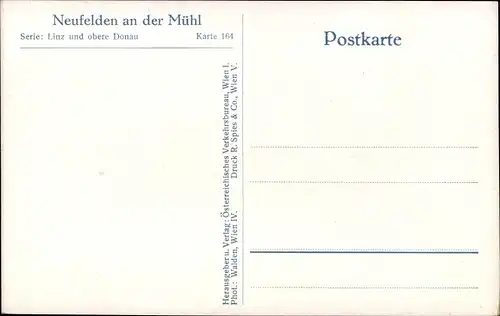 Ak Neufelden im Mühlviertel Oberösterreich, Straße, Brunnen