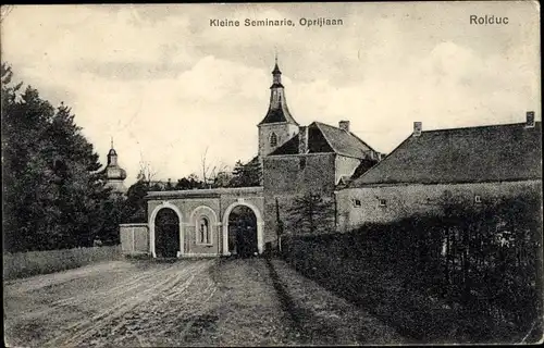 Ak Kerkrade Limburg Niederlande, Rolduc, Kleines Seminar, Einfahrt