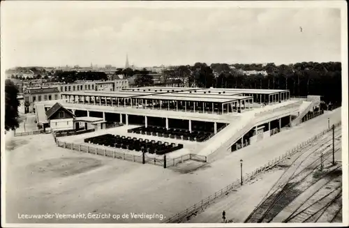 Ak Leeuwarden Friesland Niederlande, Veemarkt