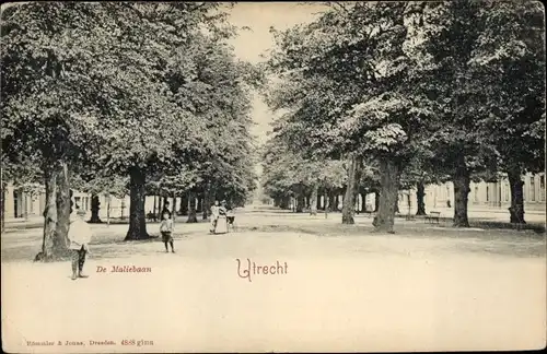 Ak Utrecht Niederlande, De Maliebaan