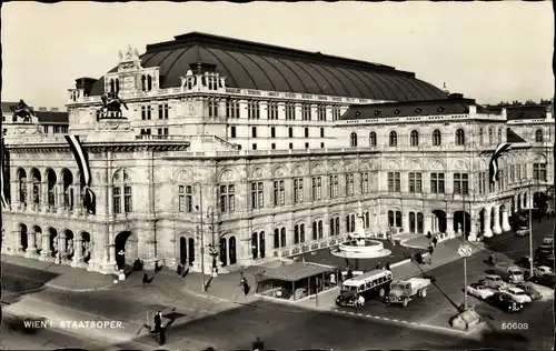 Ak Wien 1 Innere Stadt, Staatsoper