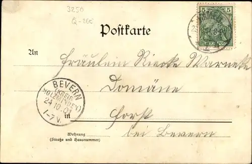 Ak Hameln an der Weser Niedersachsen, Kasernement Bataillon 4. Hannov. Inf.-Reg. 164