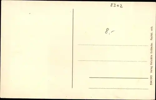 Ak Bad Gottleuba Berggießhübel, Heilstätte Gottleuba, Häuser der Männerabteilung