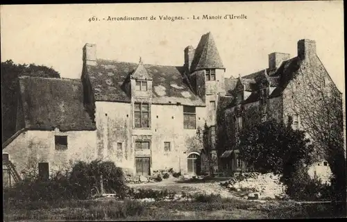 Ak Valognes Manche, Le Manoir d'Urville