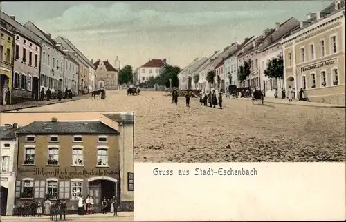 Ak Eschenbach in der Oberpfalz Bayern, Gasthaus zum Anker, Marktplatz