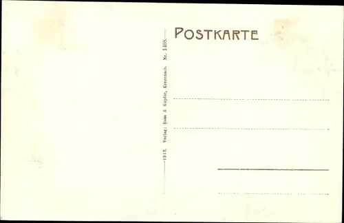 Ak Nieder Hilbersheim Rheinland Pfalz, Gasthaus, Wirtschaft zum grünen Wald, Totalansicht