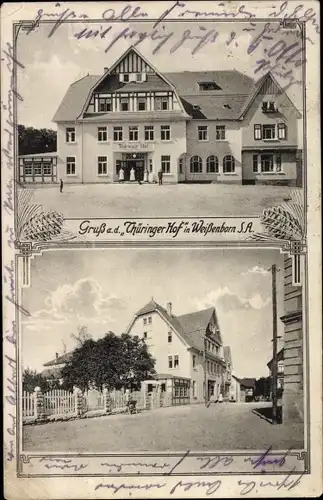 Ak Weißenborn Holzland Thüringen, Gasthaus Thüringer Hof