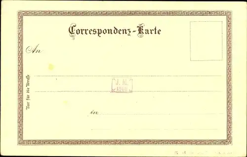 Litho Kaiser Franz Joseph I., Portrait