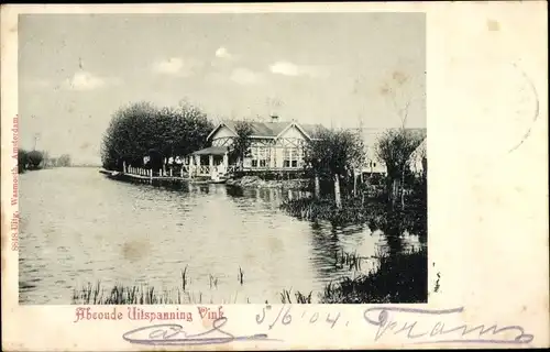 Ak Abcoude Utrecht Niederlande, Gasthaus Vink