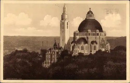 Ak Cointe Liège Lüttich, Basilika Sacre-Coeur, Memorial Interallie 1914-18