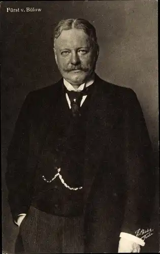 Ak Fürst von Bülow, Politiker und Staatsmann