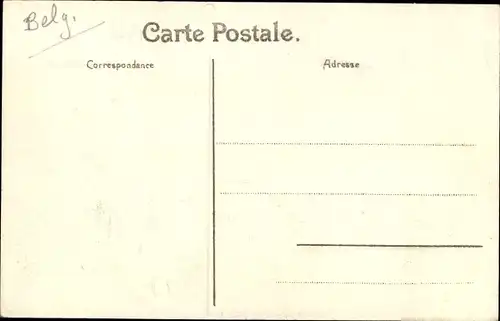 Ak Brüssel, Expo 1910, L'Incendie 1910, Kermesse, Pompier arrosant le brasier