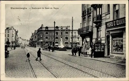 Ak Blankenberghe Blankenberge Westflandern, Boulevard de Smet de Nayer