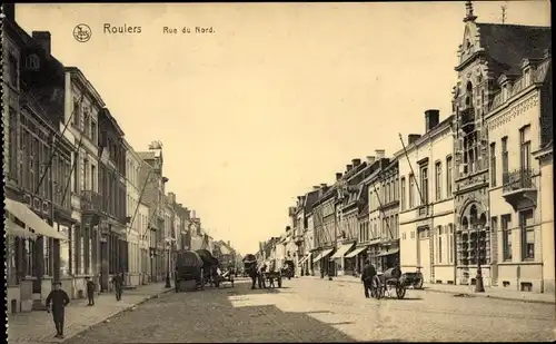 Ak Roeselare Roeselaere Rousselare Roeselare Westflandern, Noordstraat