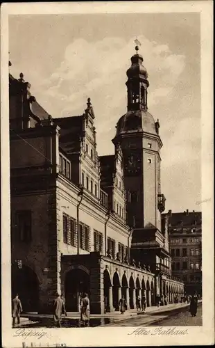 Ak Leipzig in Sachsen, Altes Rathaus