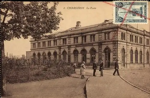 Ak Charleroi Wallonien Hennegau, Post