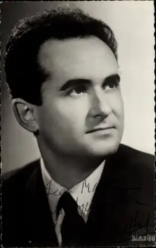 Ak Schauspieler Michel Hamel, Portrait, Autogramm