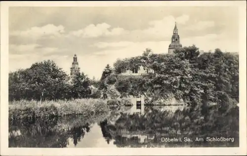 Ak Döbeln in Sachsen, Am Schlossberg