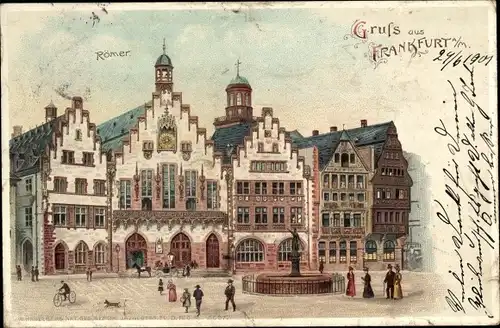 Litho Frankfurt am Main, Römer